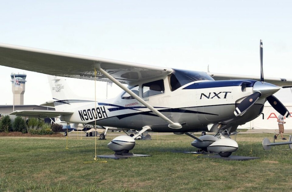 Cessna blir diesel-pionér med C-182 NXT