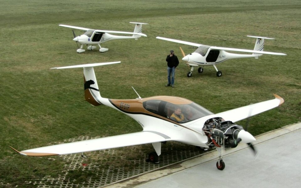 Pipistrel Panthera klar for bakketester