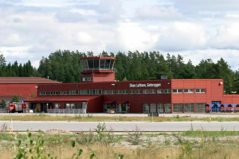 Nå må du fly til Skien under radaren