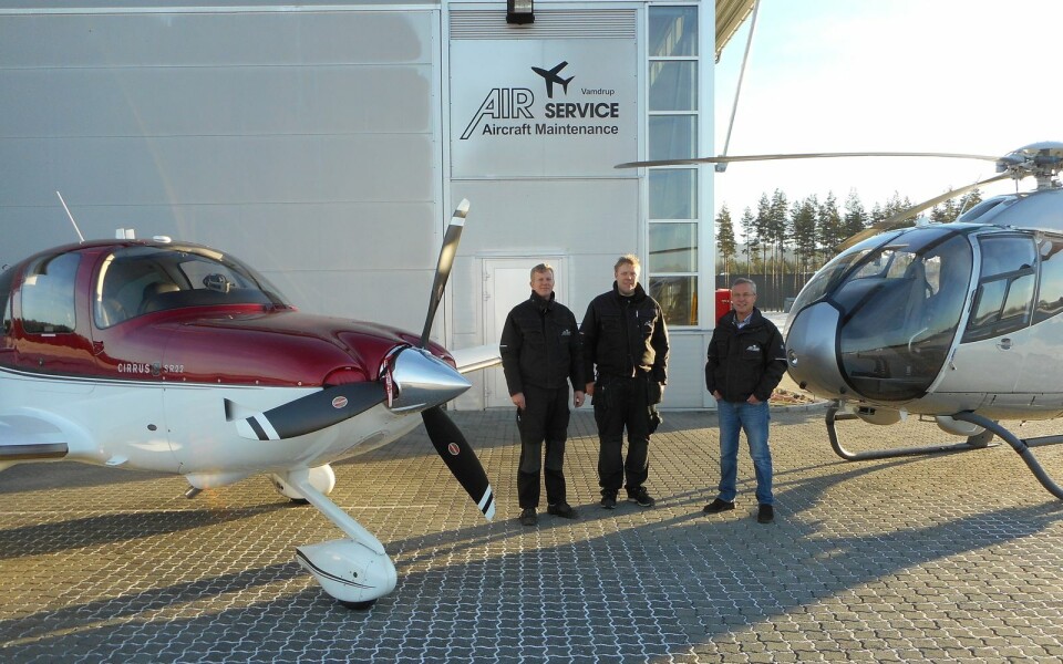 Cirrus servicesenter til Eggemoen