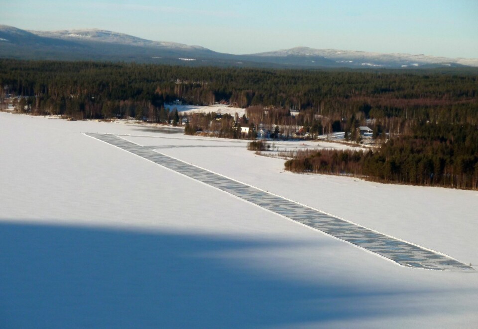 Isbanen på Vermundsjøen åpner 24. januar