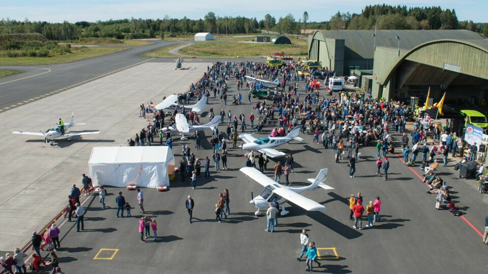 Moss lufthavn Rygge er en viktig arena for motor- og mikroflyging i hovedstadsområdet.