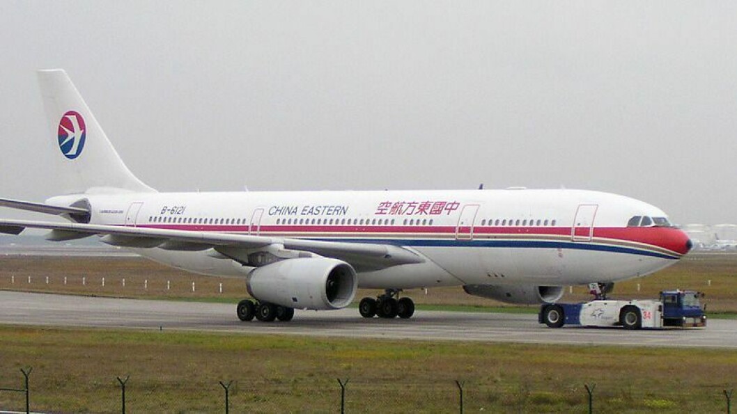 NESTEN-ULYKKE: To Airbuser fra China Eastern Airlines unngikk 11. oktober såvidt kollisjon. Bildet er tatt ved en annen anledning.