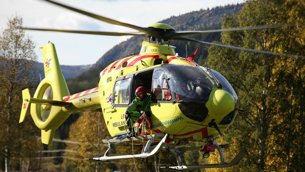 Norsk Luftambulanse benytter blant annet EC135 i helikoptertjenesten.