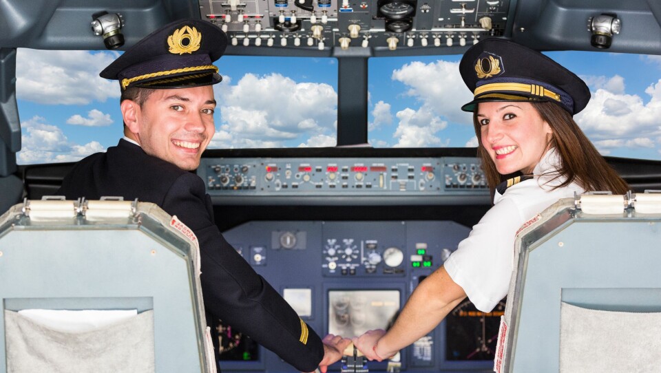 NOE FOR SEG SELV: Piloter er ikke helt som alle andre.