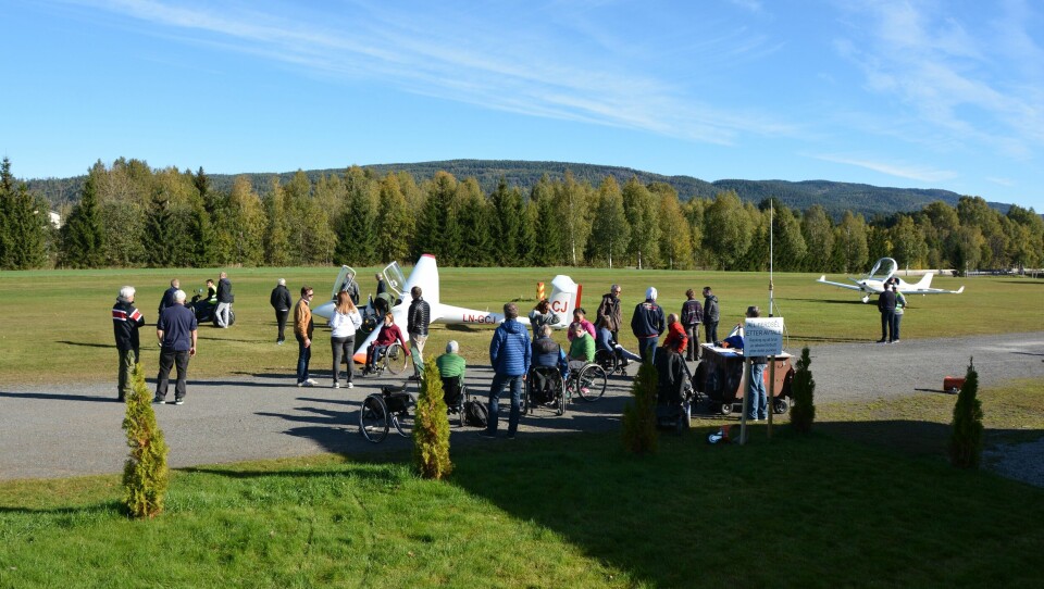 TILRETTELEGGER: Drammen Flyklubb jobber aktivt med å tilrettelegg idretten for handicappede. TILRETTELEGGER: Drammen Flyklubb jobber aktivt med å tilrettelegg idretten for handicappede.