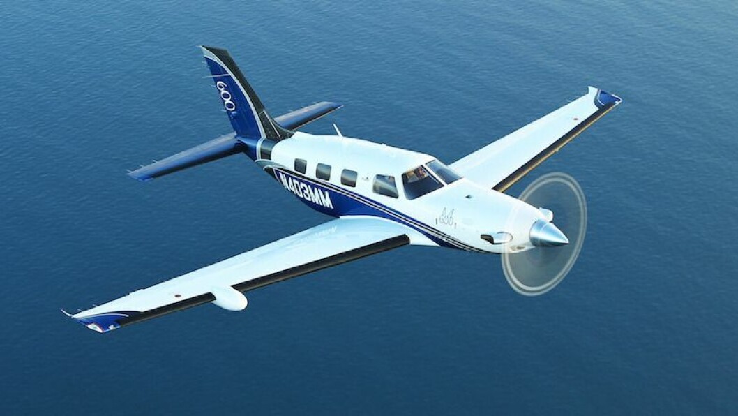 SERTIFISERT: Piper M600 har fått typesertifikat. SERTIFISERT: Piper M600 har fått typesertifikat.