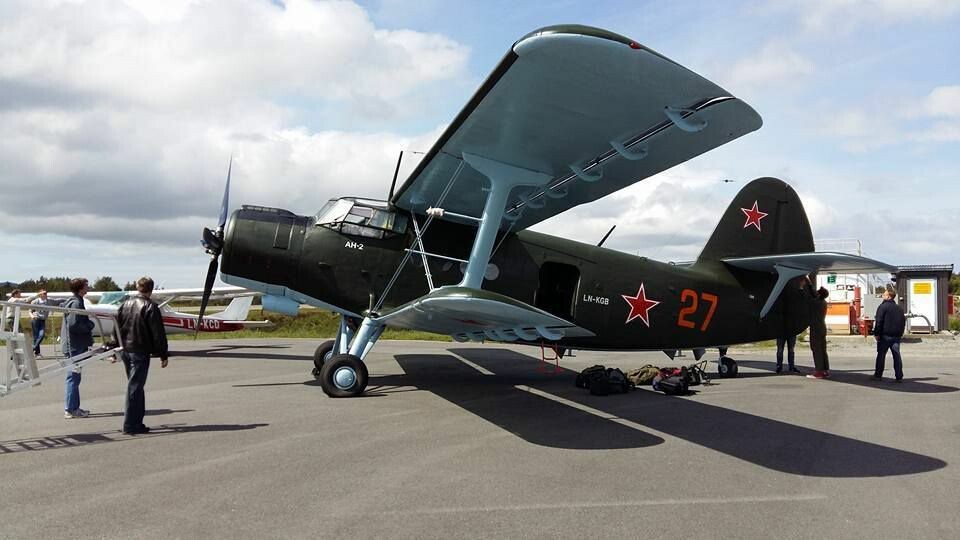 TRØSTEN: Antonov An-2 er for øyeblikket Russian Warbirds of Norways eneste fly.