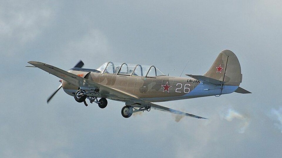 YAK52: Begge foreningens Yak-52 brant opp.
