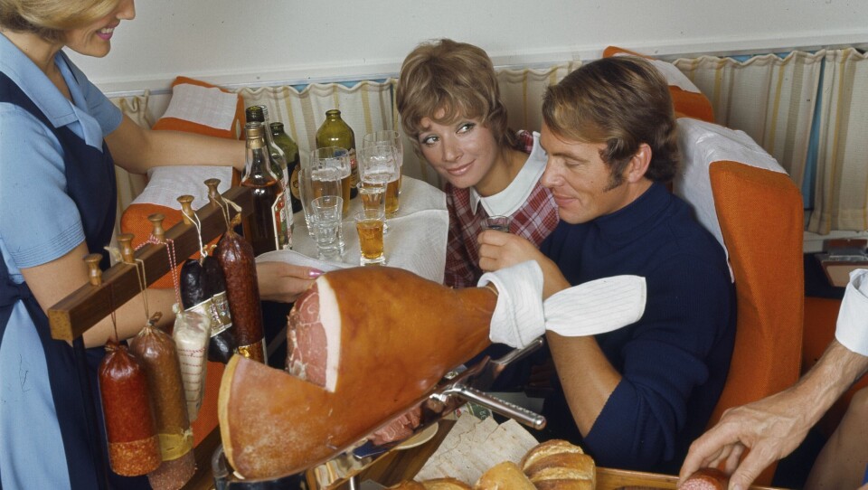 ANDRE TIDER: Buffeten var litt annerledes ombord i 1969.