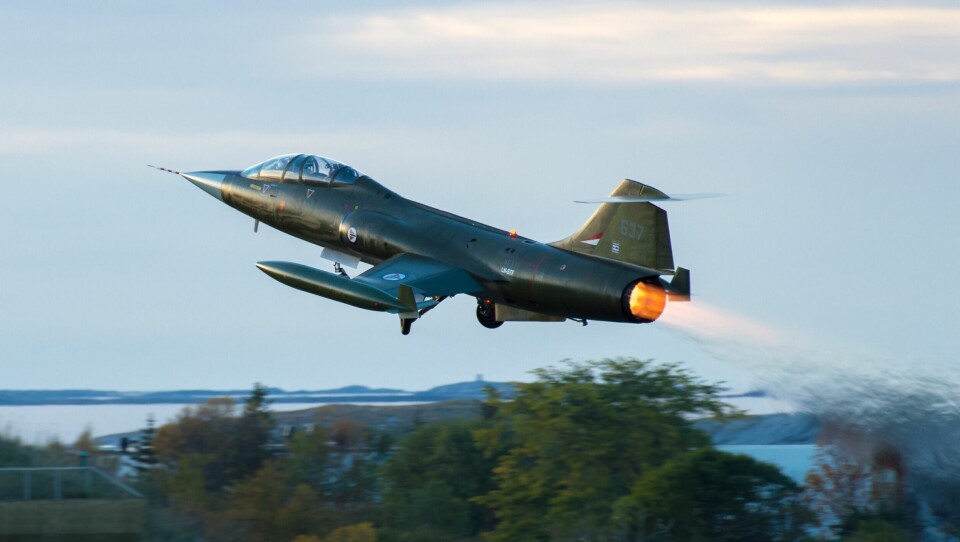 TILBAKE I LUFTEN: Starfighteren der den hører hjemme: I luften! TILBAKE I LUFTEN: Starfighteren der den hører hjemme: I luften!