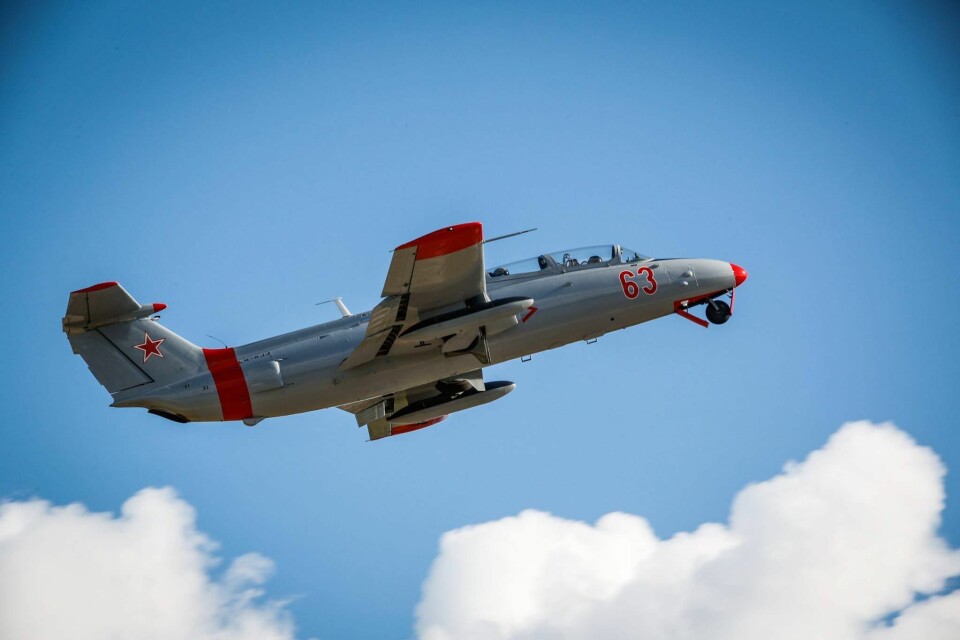 BORTE: L29 Viper var et av flyene som forsvant i brannen.