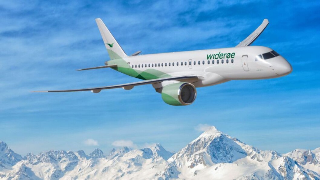TRE NYE JETFLY: Widerøe investerer store summer i nye fly. I første omgang har de kjøpt tre maskiner av typen E190-E2. TRE NYE JETFLY: Widerøe investerer store summer i nye fly. I første omgang har de kjøpt tre maskiner av typen E190-E2.
