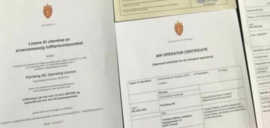 AOC: FlyViking fikk i dag utstedt lisens for å starte opp drift av kommersiell luftfart.