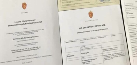 AOC: FlyViking fikk i dag utstedt lisens for å starte opp drift av kommersiell luftfart. AOC: FlyViking fikk i dag utstedt lisens for å starte opp drift av kommersiell luftfart.