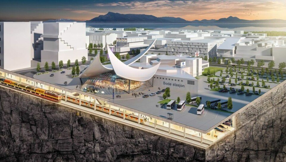NY FLYPLASS: Rullebanen skal flyttes 900 meter lenger ut mot sjøkanten. Den nye lufthavnen skal etter planen være ferdig i 2025 og har en prislapp på mellom 4,5 og 5 milliarder kroner.