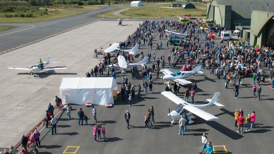 NYTT HÅP: Rygge er en viktig arena for motor- og mikroflyging i hovedstadsområdet. Gleden er stor over at man ser ut til å starte brannflyging fra flyplassen 1. april.