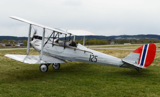 DH60 Moth har fått registreringen LN-KFM, og er om mulig i enda bedre stand enn da flyet var nytt.