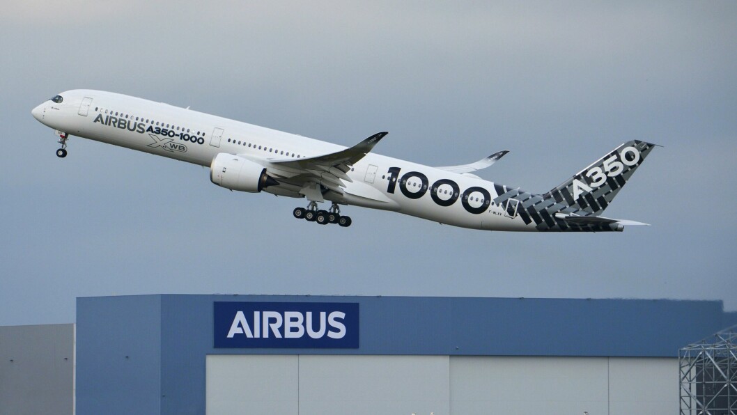 Airbus A350-1000-prototype MSN65 tar av fra Toulose for å gjennomføre en realistisk test av hvordan kabinen fungerer på en lang flyvning.