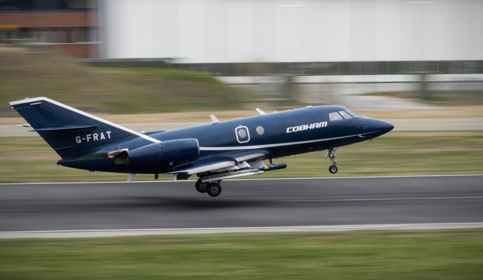 DA-20 Falcon Jet.