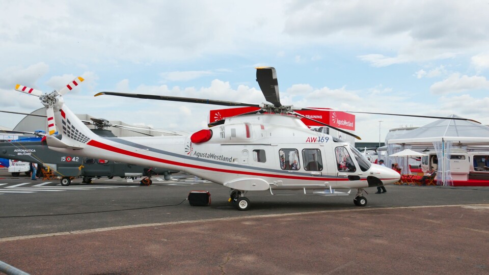 I NORSK TJENESTE: Hvis alt går etter planen får politiet tre helikoptre av typen AW169 i løpet av 2019.