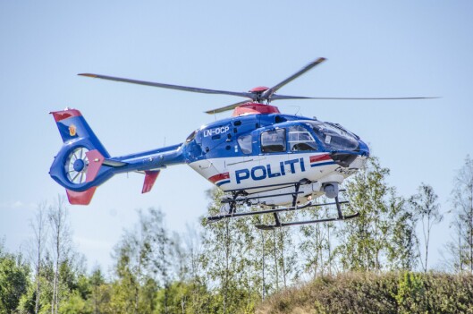 DAGENS FLÅTE: Politiets helikoptertjeneste har frem til i dag hatt to helikoptre av typen EC135 T2+, som er produsert av Airbus Helicopters.