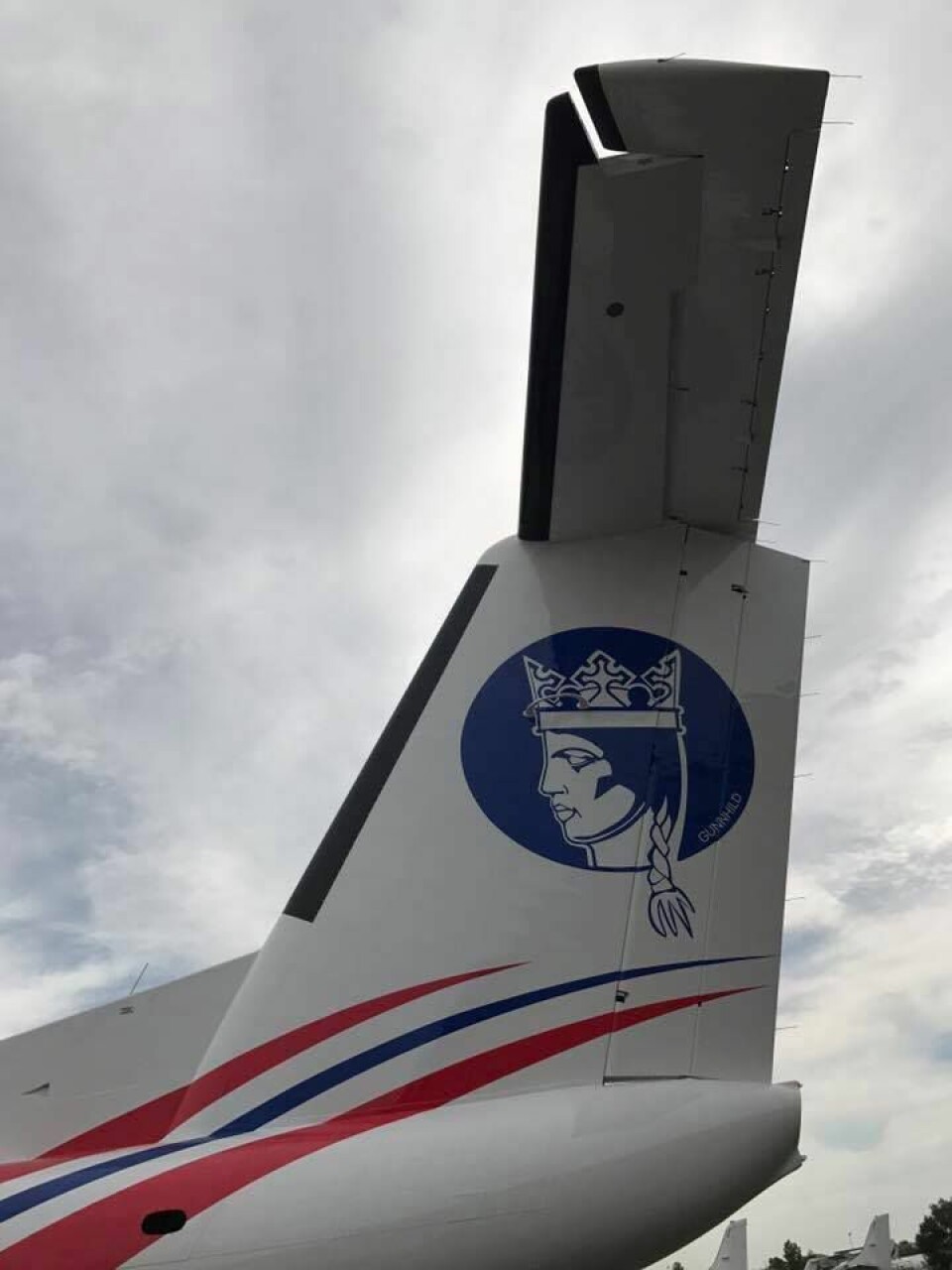 GUNNHILD: FlyVikings tredje fly er oppkalt etter Gunnhild Kongemor.