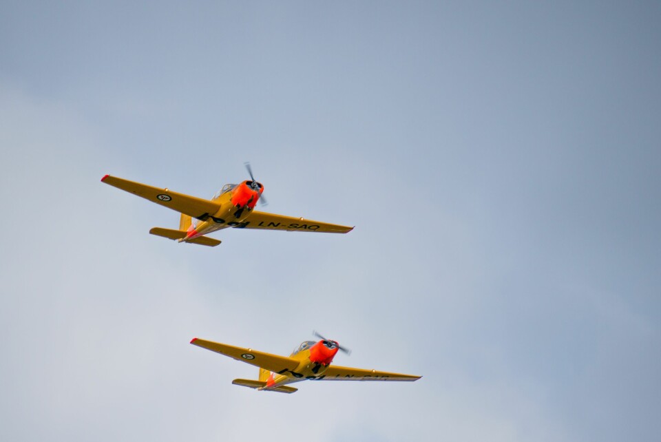 SAAB SAFIR: Sola Flyklubb hadde tatt turen til Notodden med LN-SAP og LN-SAO. SAAB SAFIR: Sola Flyklubb hadde tatt turen til Notodden med LN-SAP og LN-SAO.