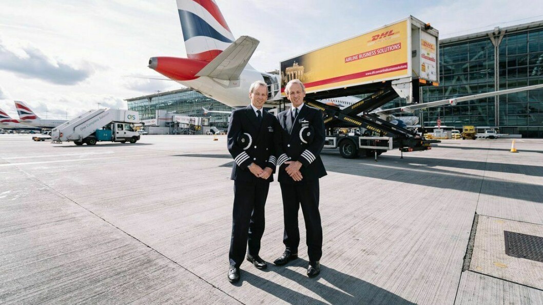 PILOT-BRØDRE: Tvillingene Jeremy og Nick Hart satte nylig punktum for to lange karrierer i luftfarten.