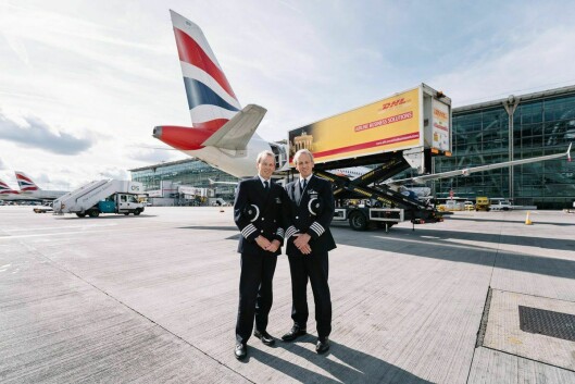 PILOT-BRØDRE: Tvillingene Jeremy og Nick Hart satte nylig punktum for to lange karrierer i luftfarten. Foto: Stuart Bailey / British Airways