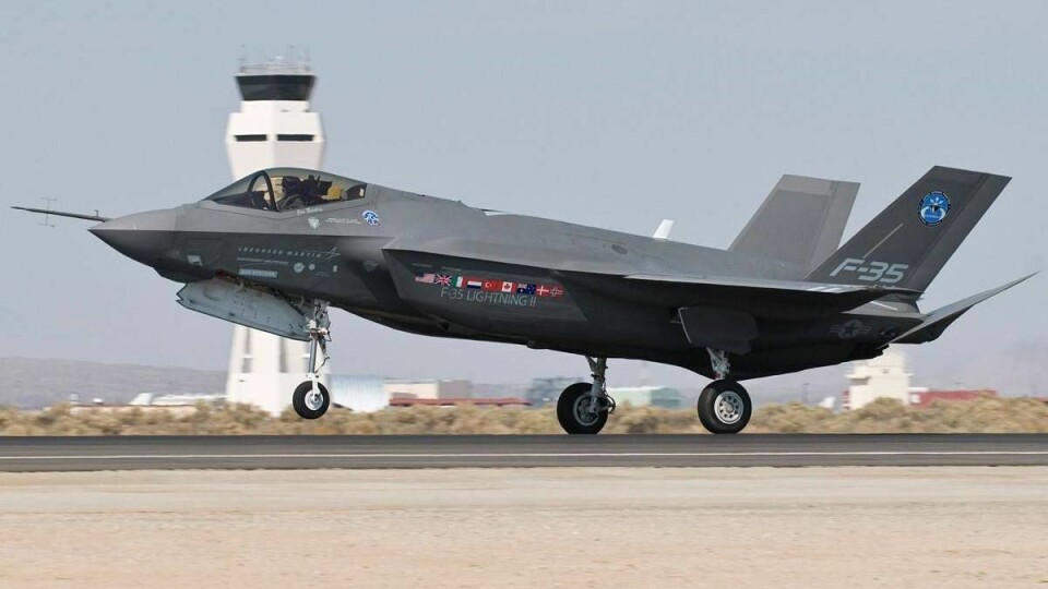 KOMMER 'HJEM': Tre norske F35 er ventet å ankomme Norge på torsdag.