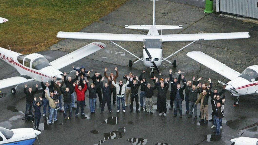 De norske motorflyskolene kan ”skynde seg langsomt” når de tilpasser sine organisasjoner til det nye regelverket. Her fra Nedre Romerike Flyklubbs skole på Kjeller.
