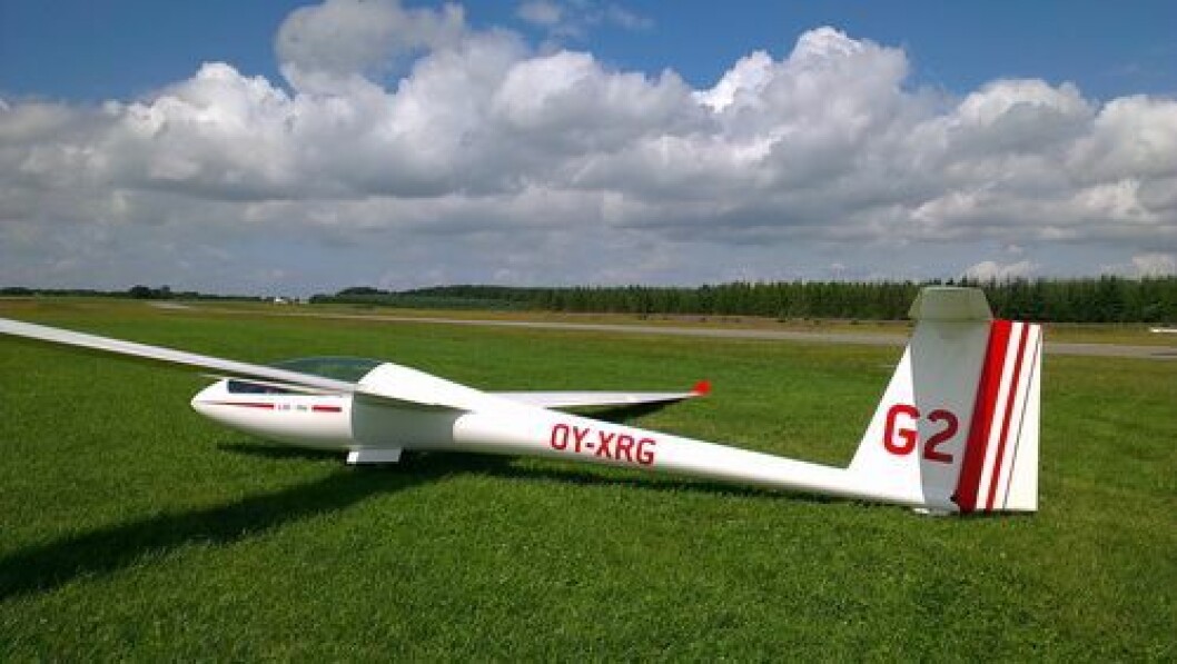 STJÅLET: LS-6 18w (OY-XRG ) er et av seks fly som er stjålet fra Aarlborg Svæveflyklubb. STJÅLET: LS-6 18w (OY-XRG ) er et av seks fly som er stjålet fra Aarlborg Svæveflyklubb.