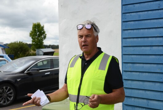 LEDER: Eivind Andersen er leder i Tønsberg Flyveklubb. LEDER: Eivind Andersen er leder i Tønsberg Flyveklubb.
