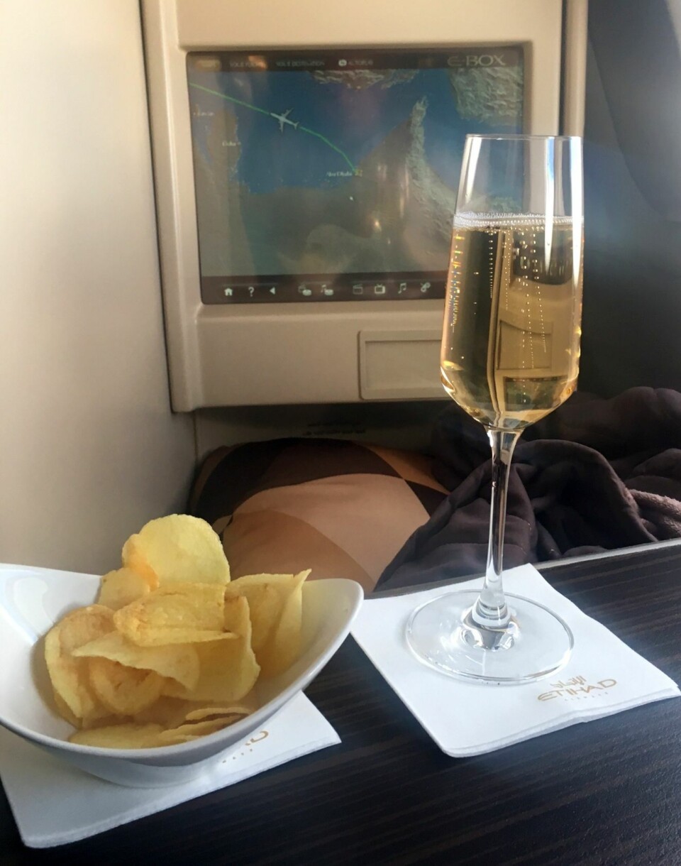 Det går saktens an å kose seg ombord en A34-500. Det går saktens an å kose seg ombord en A34-500.
