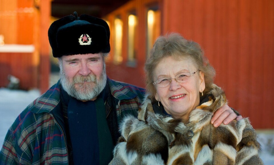 Tone og Rolf Eriksen ønsker velkommen til Elgå.