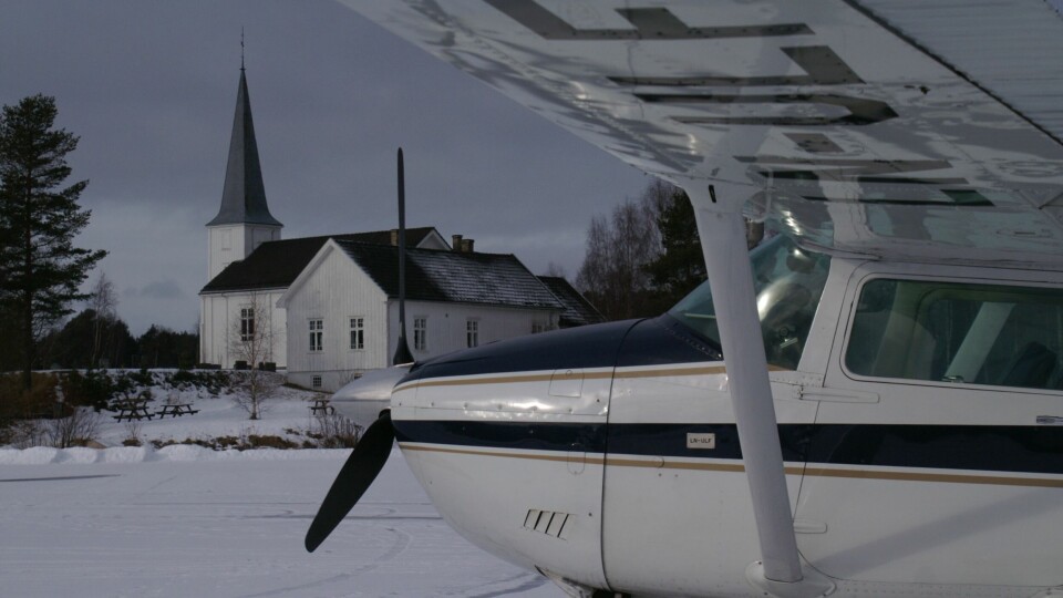 Førstkommende søndag inviterer Thomas Midtsund til fly-in-gudstjeneste i Åsnes Finnskog kirke.