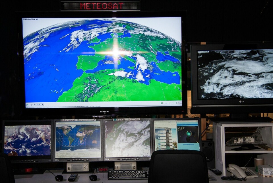 GIR KRITISK INFORMASJON: Satellitter har på ingen måte blitt mindre relevant i værvarslingen for flytrafikk. METEOSAT er den operative teknologien som brukes av det felleseuropeiske værvarslingsorganet EUMETSAT, der også Norge er medlem. OPC er et supplement til eksisterende teknologi. Foto: EUMETSAT.
