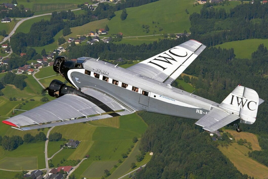 Selskapet Ju Air har spesialisert seg på rundflyvninger i restaurerte Ju-52. Foto: Wiki commons