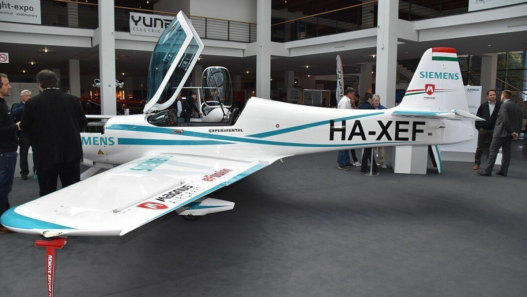 KRASJET: Flyet som krasjet fotografert på Aero Friedrichshafen i 2016. KRASJET: Flyet som krasjet fotografert på Aero Friedrichshafen i 2016.