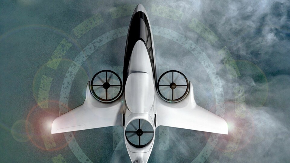 NYTT KONSEPT: Trifan er noe så sjeldent som et VTOL-businessfly.