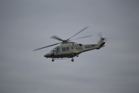 FARGER: Politiet har valgt en diskret identifikasjon på de nye helikopterne som kun går i gråtoner og hvitt. FARGER: Politiet har valgt en diskret identifikasjon på de nye helikopterne som kun går i gråtoner og hvitt.