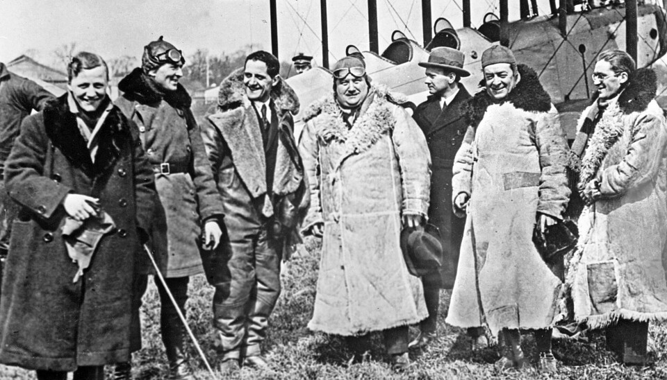 Luksus – dyr luksus. Man betalte dyrt for å komme raskt fra København til Hamburg i 1923. Men farten, og statusen ved å komme fort frem i et fly, førte til at man fikk velstående kunder. Foto: SAS.