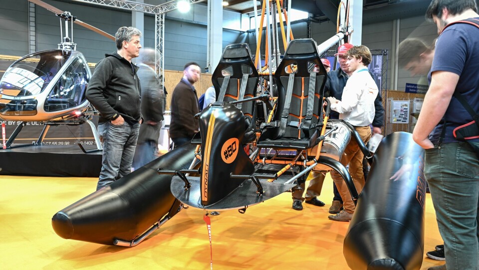 Helikopteret H3 fra den belgiske produsenten produsenten Dynal.i