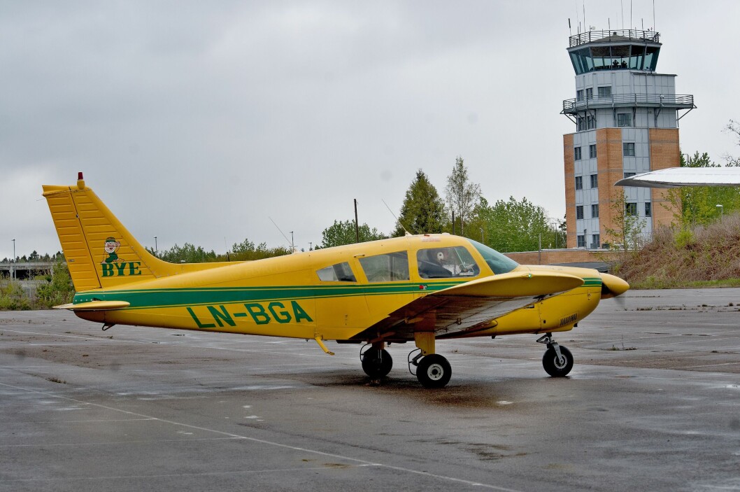 Foreløpig er det god plass for småfly på oppstillingsplassen. Foreløpig er det god plass for småfly på oppstillingsplassen.
