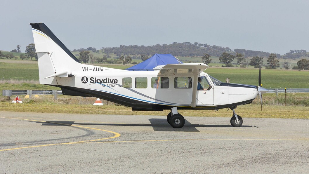 Flytypen GippsAero GA8 Airvan settes på bakken både i Australia og i EASAs medlemsland. Flyet på bildet er ikke identisk med det som forulykket.