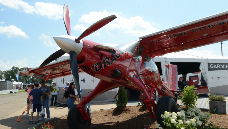 Draco var en av publikumsmagnetene på EAA AirVenture Oshkosh i år. Nå har flyet havarert.
