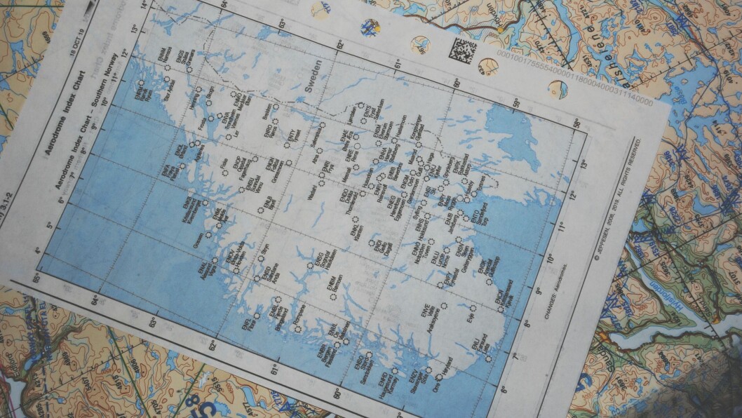 En rekke norske flyplasser dukket opp i Jeppesen denne uken. En rekke norske flyplasser dukket opp i Jeppesen denne uken.