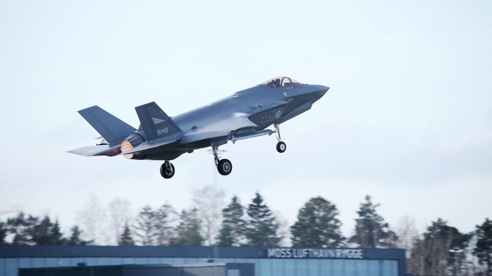 KLAR FOR OPPDRAG: F-35.