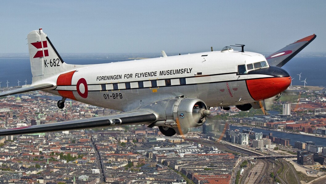 OY-BPB fotografert over København i mai 2019. OY-BPB fotografert over København i mai 2019.